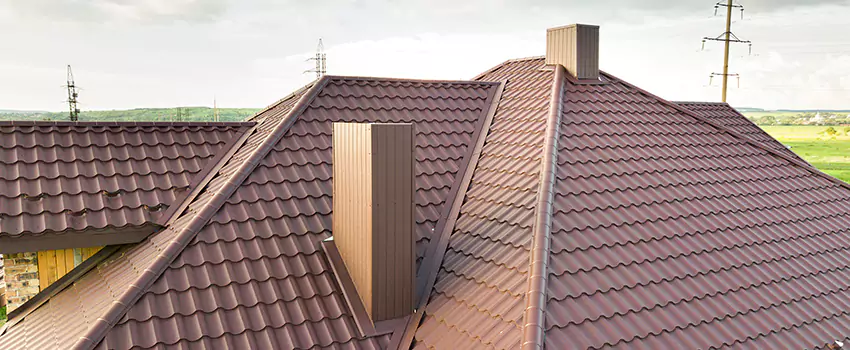 Residential Chimney Flashing Restoration in Montgomery, IL