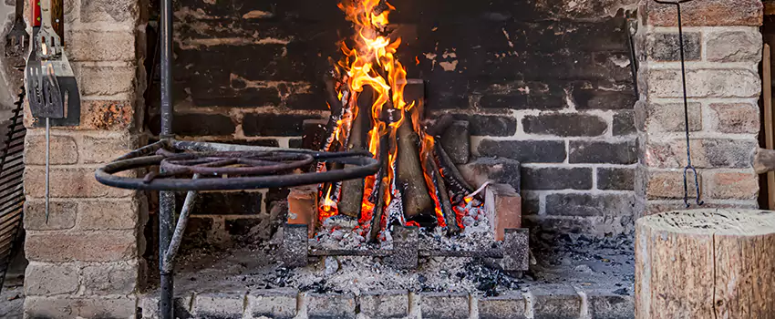 Cracked Electric Fireplace Bricks Repair Services  in Montgomery, IL