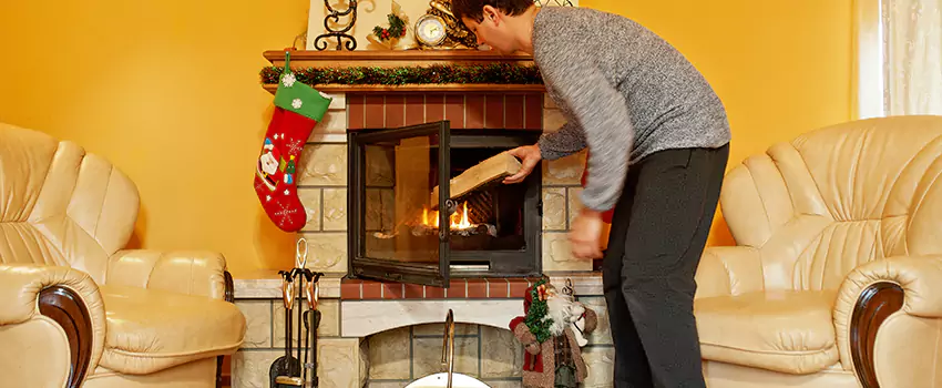Gas to Wood-Burning Fireplace Conversion Services in Montgomery, Illinois