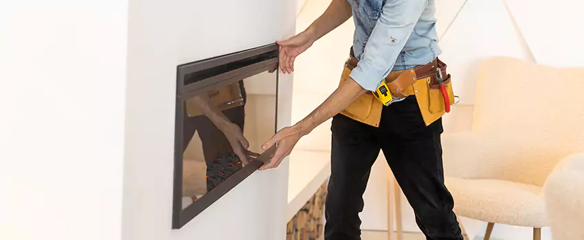 Metal Fireplace Installation in Montgomery, Illinois