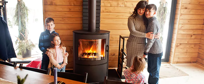 Morso Cast Iron Fireplace Insert Installation in Montgomery, Illinois