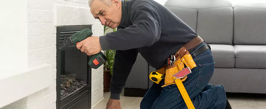 New Indoor Fireplace Installation in Montgomery, Illinois
