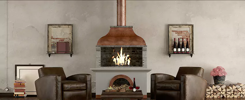 Thelin Hearth Products Providence Pellet Insert Fireplace Installation in Montgomery, IL