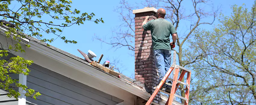 Vinyl and PVC Chimney Flashing Installation in Montgomery, IL